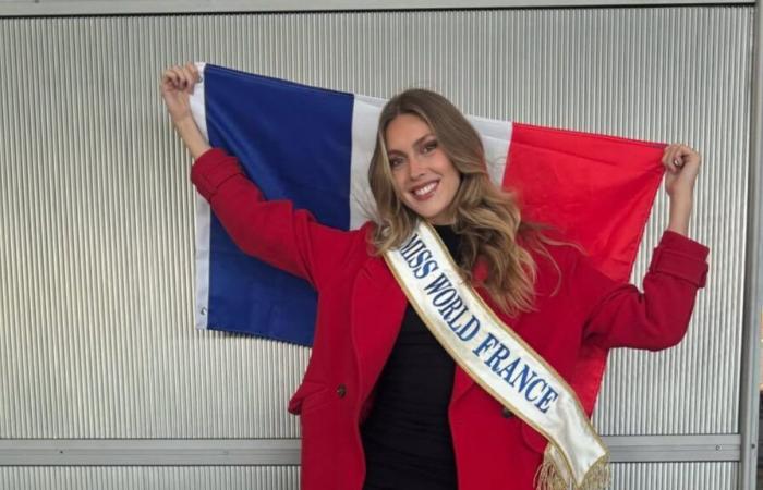 The Frenchwoman who targets the crown of Miss Monde