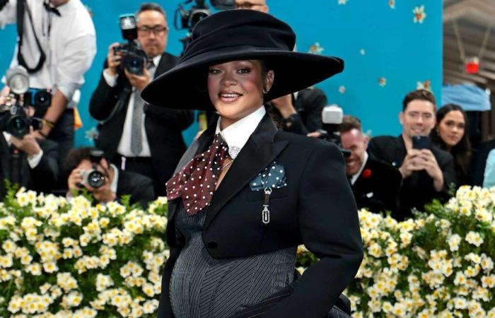 Pregnant Rihanna Debuts Baby Bump at 2025 Met Gala