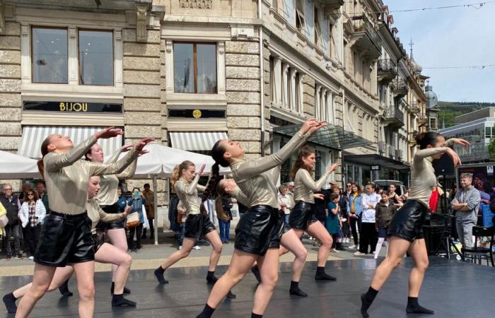 A dance festival with hip hop accents