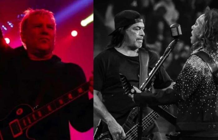 Alex Lifeson (Rush) recounts his improvised jam session with Kirk Hammett and Robert Trujillo (Metallica)