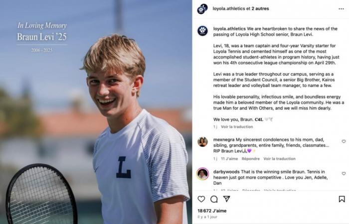 The great hope of tennis died tragically at the age of 18