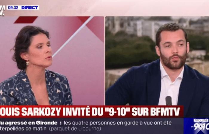 “You are not bad in terms of arrogance …”: Apolline de Malherbe Récadre Sèèment Louis Sarkozy during a tense exchange