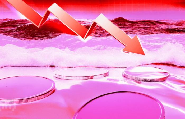 This cryptocurrency drops 45 % in a few hours