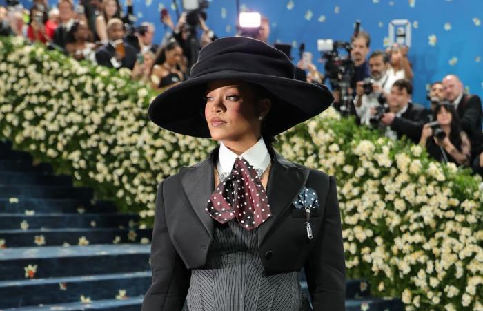 Rihanna reveals third pregnancy at the Met Gala red carpet
