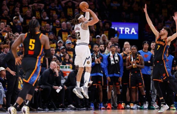 Aaron Gordon’s winning 3 sends Nuggets past Thunder in Game 1