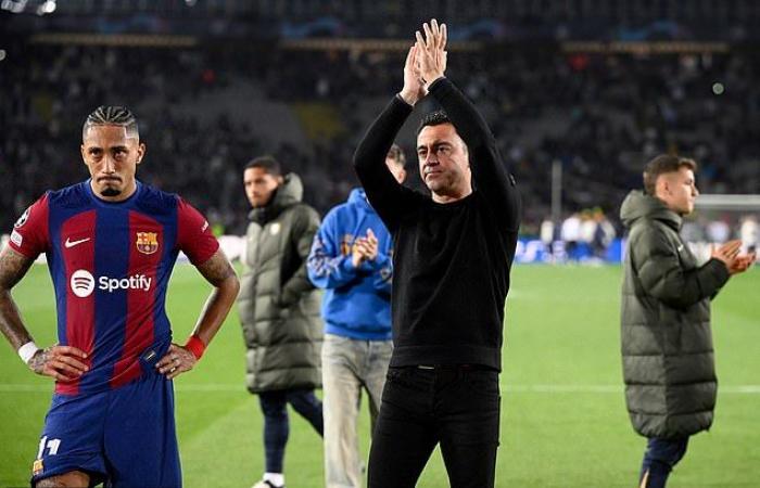 Raphinha opens up on the feud with former Barcelona boss Xavi that left the forward wanting to move to Saudi Arabia because club legend ‘didn’t trust’ him