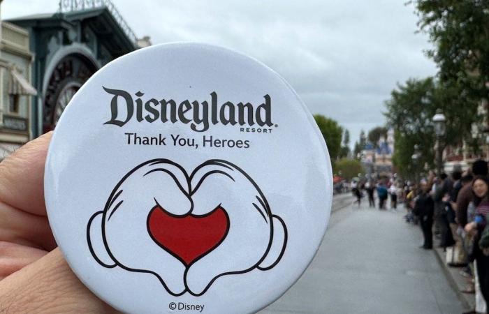Disneyland celebrates first aid with a special cavalcade following Los Angeles fires