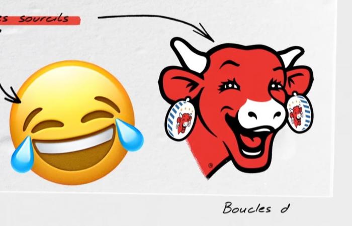 The laughing cow – that comes from here! – Asks for his emoji
