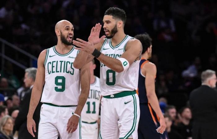 Watch: Complete highlights of 2024-25 Boston Celtics vs. New York Knicks matchups.