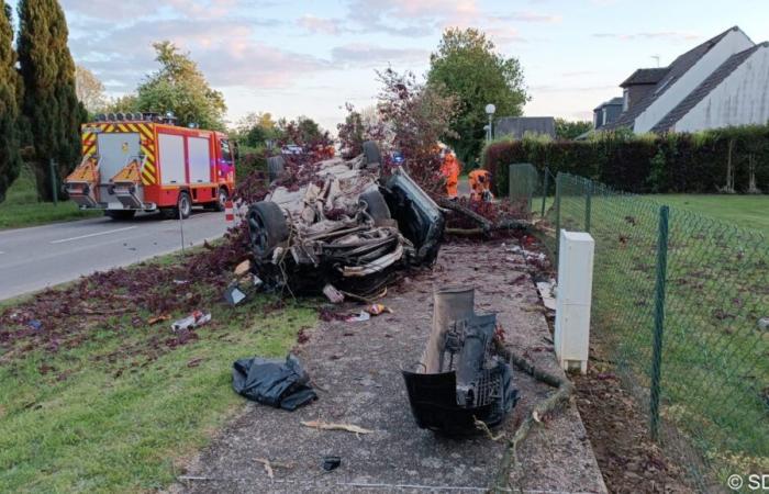 A man loses his life after hitting a tree north of Beauvais