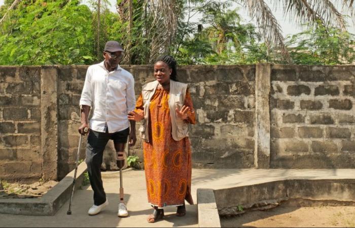 Getting back after an accident: Souleyman remarks thanks to his prosthesis