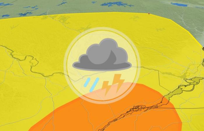 Risk of thunderstorms Tuesday in Quebec: here is what to expect