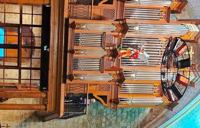 Laroque-d’Olmes. 2025 organ day for a youth festival