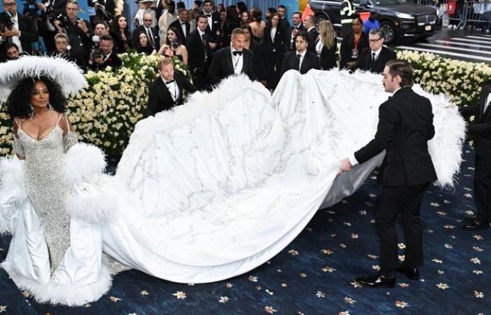 Met Gala 2025: Diana Ross, Sabrina Carpenter and Lewis Hamilton among stars at biggest night in fashion | Ents & Arts News