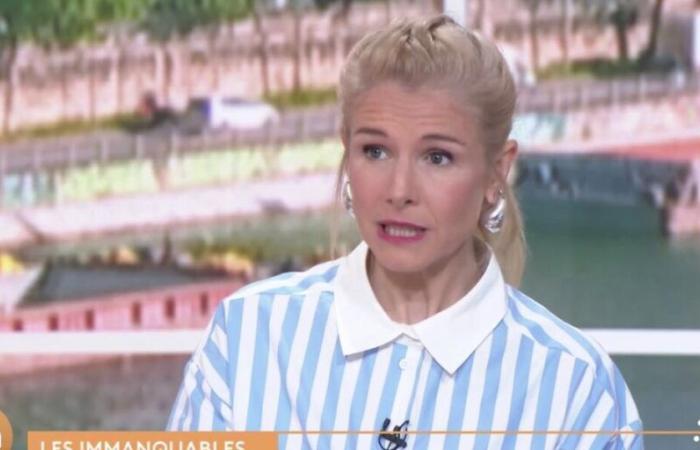 Louise Ekland frustrated to be the Joker of Flavie Flament in Télématin? She answers