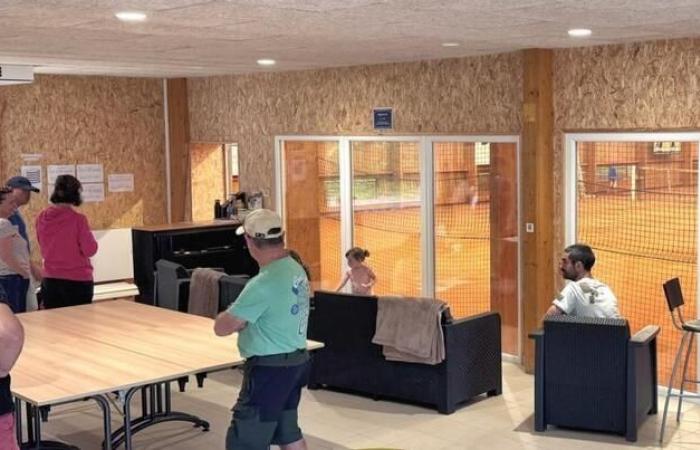 Feneu. Tennis lovers have a brand new hall