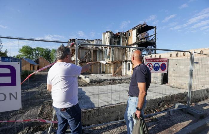 Two months after the fire, “we are going to do the ostalada without the ostalada”
