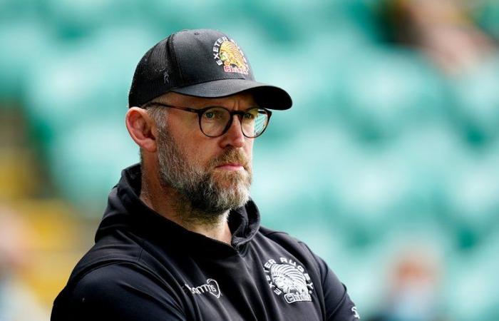 Première – Exeter separates from his chief coach, Rob Hunter, after only four games