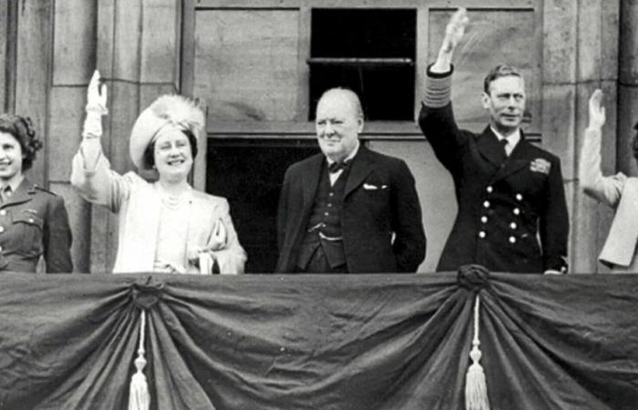 On May 8, 1945, the day of glory of Winston Churchill