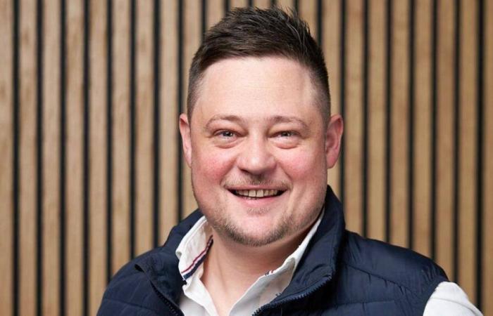 Martin Braichet, the Jura PLR who wants to win back the seat of Jacques Gerber