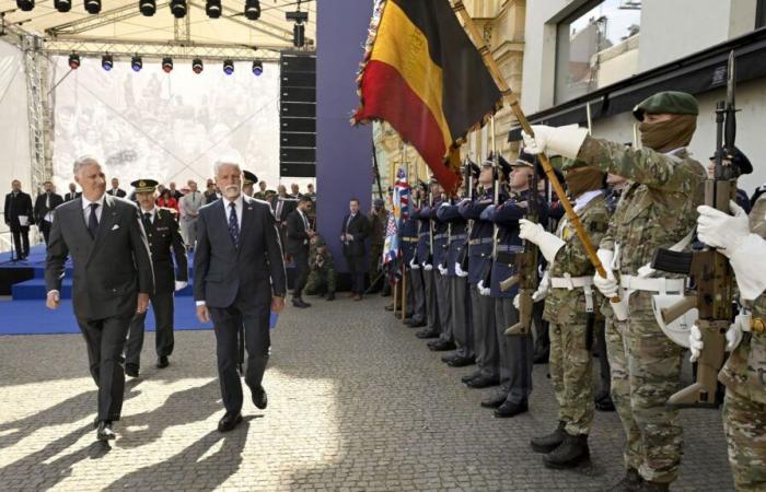 King Philippe in Czech Republic: 80 years ago, a Belgian battalion released Pilsen with the American army