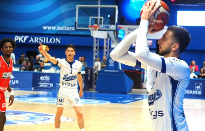 The rams of Kemper fulfill the part of their contract against Saint -Chamond Andrézieux – Quimper – Basketball