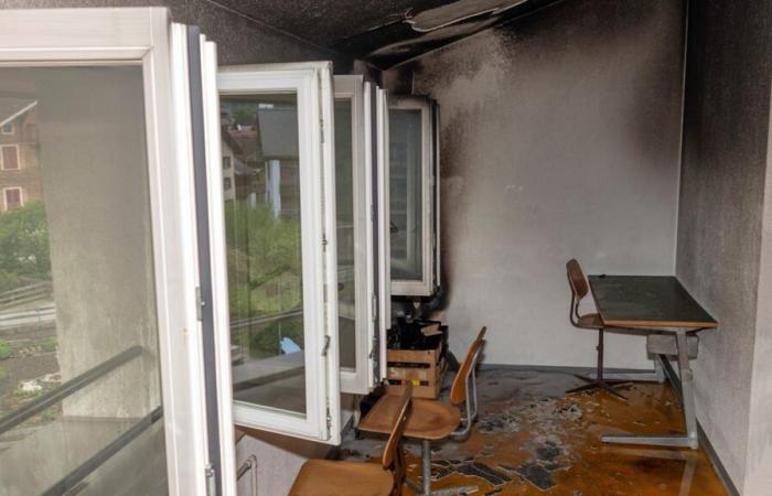 The fire takes a Swiss school: a teacher at the hospital