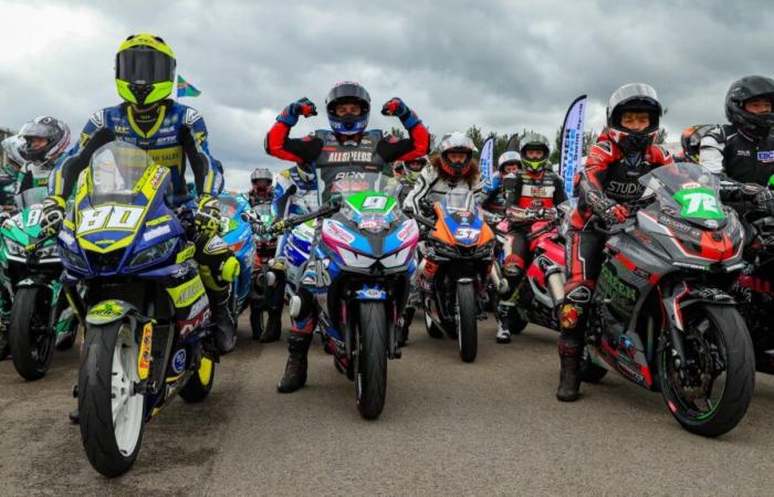 A serious accident left two dead on a motorcycle race in England
