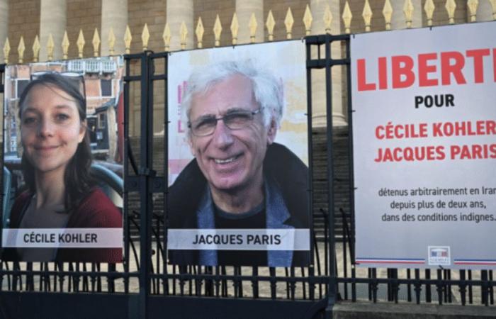 France “acts relentlessly” for its two “hostages” detained for 3 years in Iran