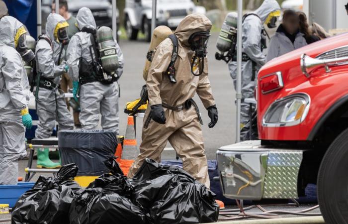 Methamphetamine production | The RCMP is dismantling a underground laboratory in Bromont