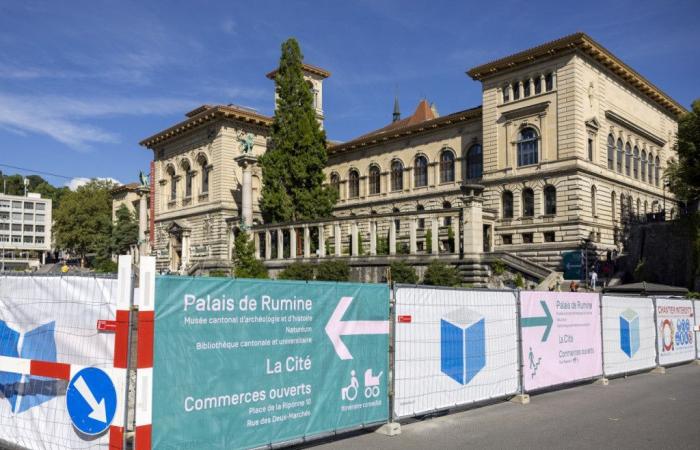 Lausanne: The first transitional development of Place de la Riponne is under construction