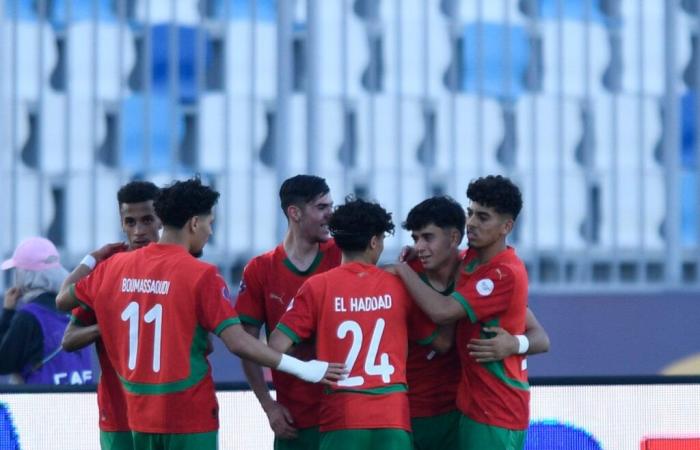 Atlas Cubs cut the wings of Tunisia and cross the quarter