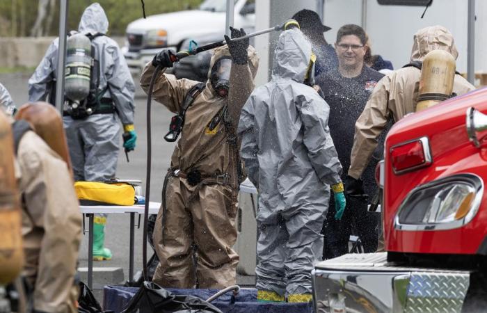 Methamphetamine production | The RCMP is dismantling a underground laboratory in Bromont