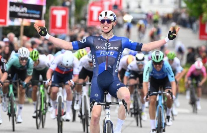 Cycling. Alder Boucles – Lewis Askey makes the kilometer … Cosnefroy frustrated