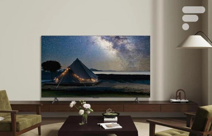 Amazon is launching a nice promo on this new 75 ″ giant 4K QLED TV (144 Hz, HDMI 2.1)