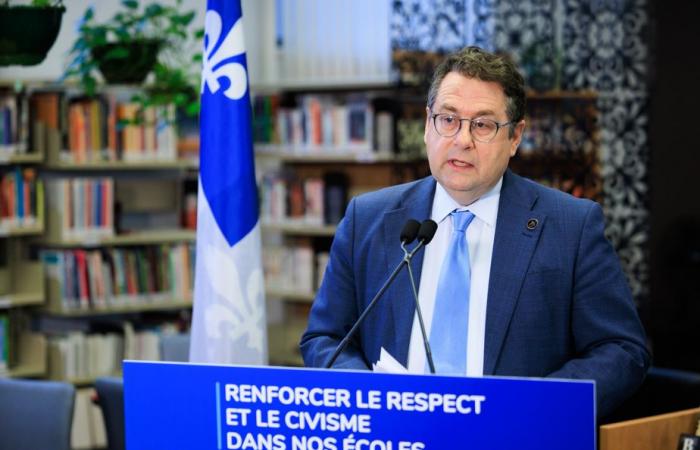 Prohibition of cellular in schools | Drainville invites parents to dissuade their children from strike
