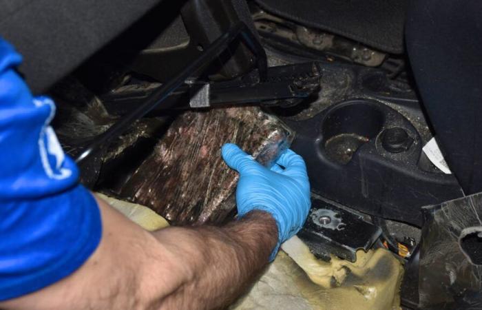 Geneva: 5 kg of cocaine discovered under a car seat