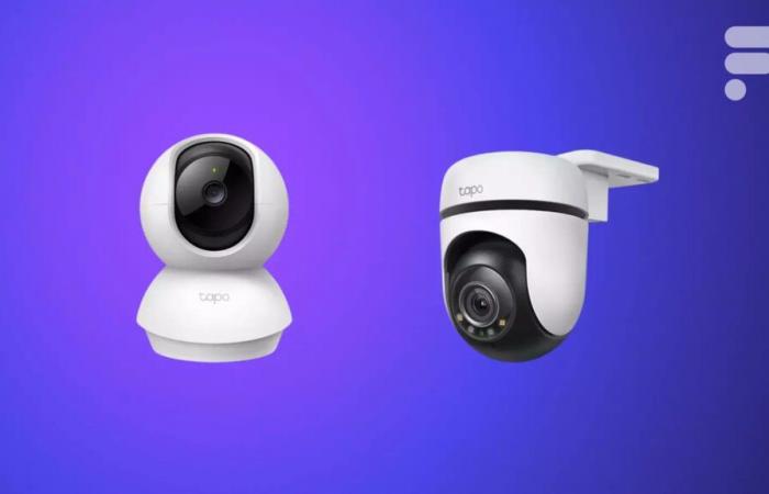 This 2K cameras duo takes care of the interior and exterior surveillance of your home for only € 79