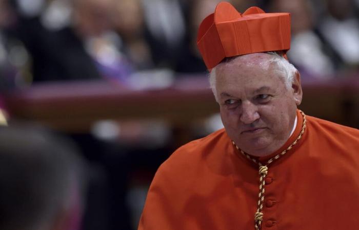 Who is the French cardinal near Pope Francis?