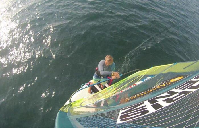Antoine Albeau, the child of the country still world champion in windsurfing