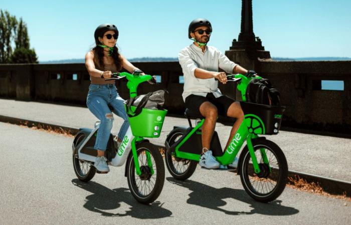 The new shared electric bike in Lime arrives in France