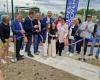 Two new tennis courts were inaugurated in Forcalquier