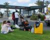 Fall of a missile in the enclosure of Tel Aviv airport after a Yemen shot