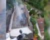 A roof fire in Dijon, the disturbed traffic