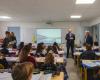 Back in hard classes for schoolchildren of the Marcel Pagnol group, in Meyzieu, victim of a voluntary fire in June