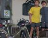 Departure in Béziers of two friends for a tour of France of conviviality, by bicycle … and with barbecue