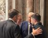 Check ‘-“You shouldn’t be here”: Did Donald Trump really crop Emmanuel Macron to the Vatican?