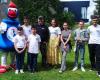 Seven young people in the French chess championship in Vichy