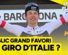 Big favorite Roglic from Italian Giro? (Grand Plateau)