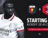 Official: Genoa vs. AC Milan starting XIs